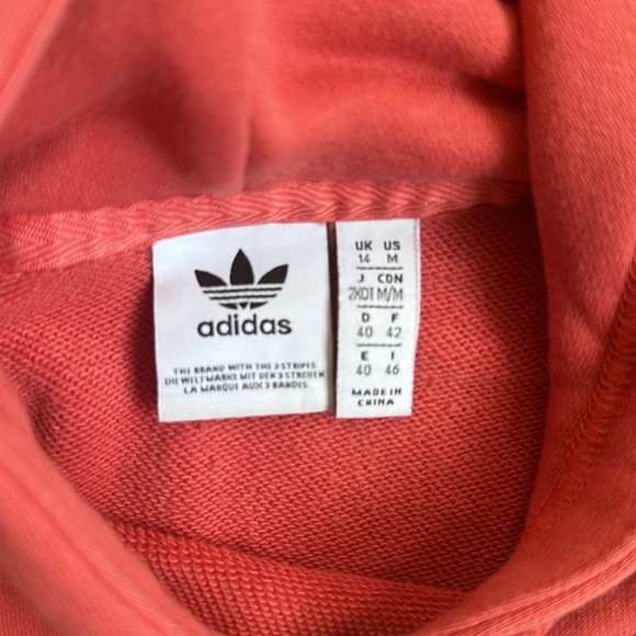 ADIDAS Trefoil Active Icon Cropped Hoodie - Picture 6 of 9